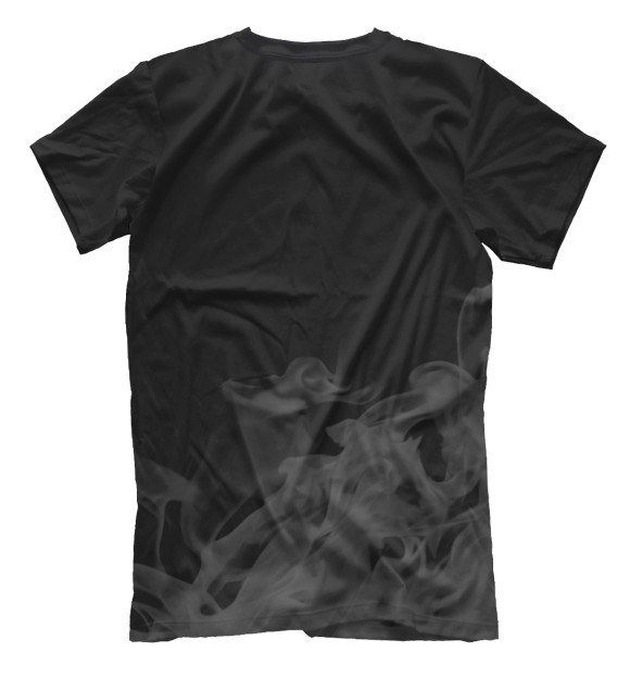 Мужская футболка с изображением Black Sabbath Glitch Black цвета Белый