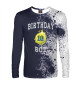 Мужской лонгслив 10th Birthday Boy Tennis