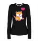 Женский лонгслив Love Dog