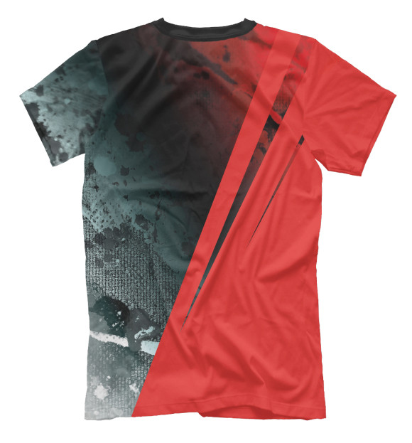 Мужская футболка с изображением AC Milan / Милан цвета Белый