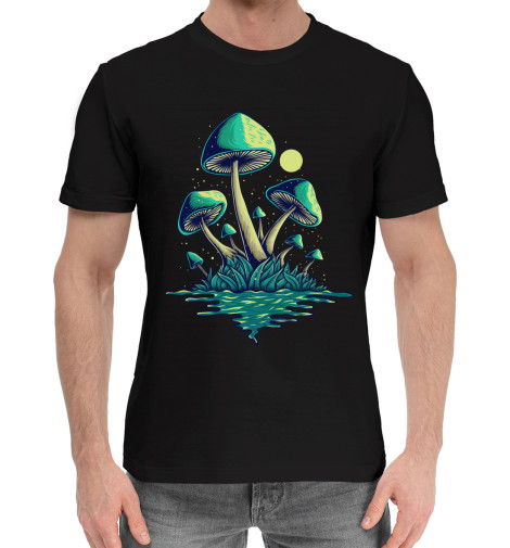 Хлопковые футболки Print Bar Грибы грибы европодвес