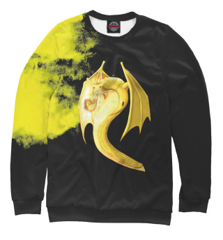 Женский свитшот Banana Slug Dragon