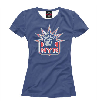 Женская футболка NYR