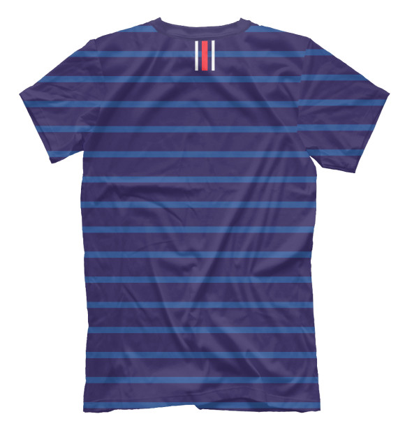 Мужская футболка с изображением France Home цвета Белый