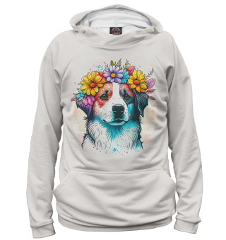 Лабрадор в венке