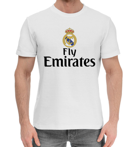 Хлопковые футболки Print Bar Форма Реал Мадрид