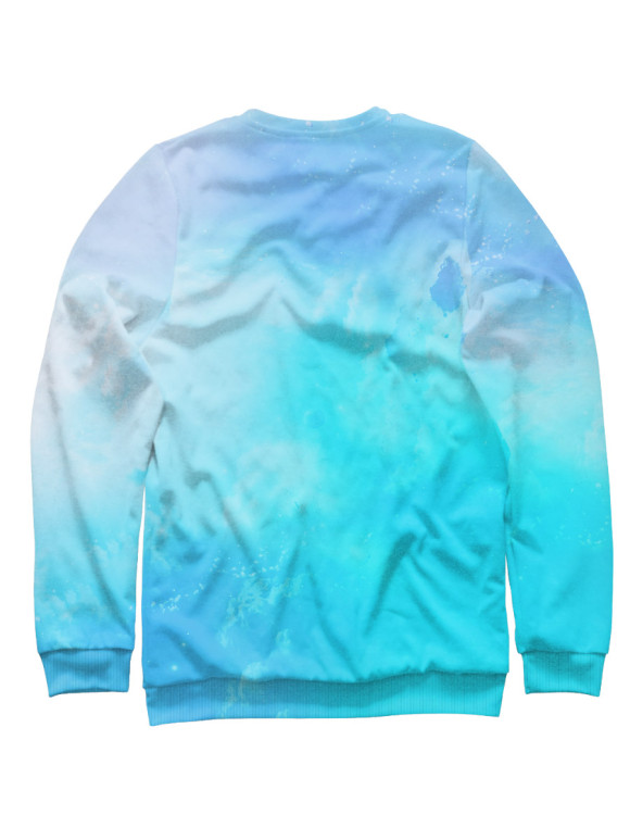 Женский свитшот с изображением Wildberries цвета Белый