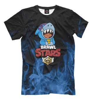 Мужская футболка Brawl Stars - Leon