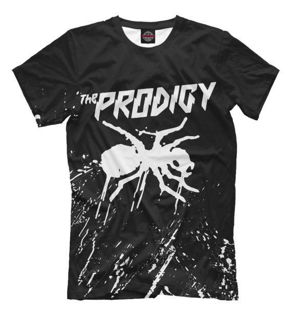 Футболка для мальчиков с изображением The Prodigy цвета Белый