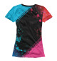 Женская футболка Depeche Mode Neon Gradient (colors)