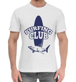 Хлопковая футболка для мальчиков Сёрфинг клуб