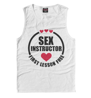 Майка для мальчика SEX INSTRUCTOR