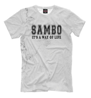 Мужская футболка Sambo It's way of life