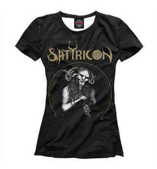 Женская футболка Satyricon