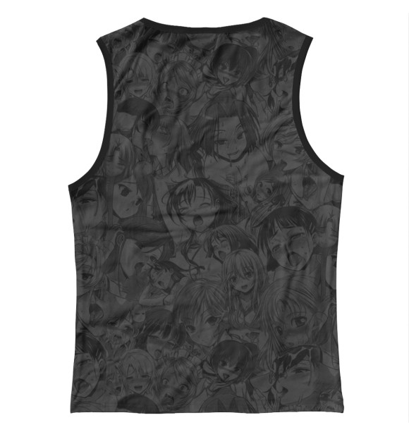 Женская майка с изображением Hentai цвета Белый