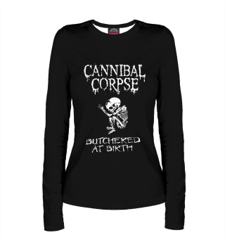 Женский лонгслив Cannibal Corpse