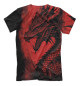 Мужская футболка Red Dragon