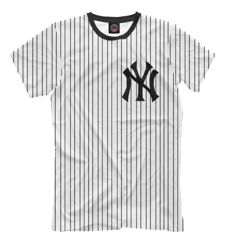 Футболки Print Bar Нью-Йорк Янкис (Форма) футболки print bar нью йорк рейнджерс