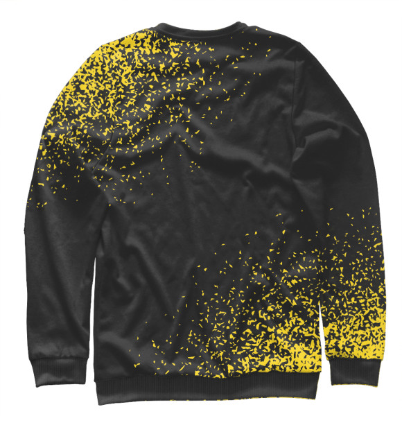 Женский свитшот с изображением Nirvana / Нирвана цвета Белый