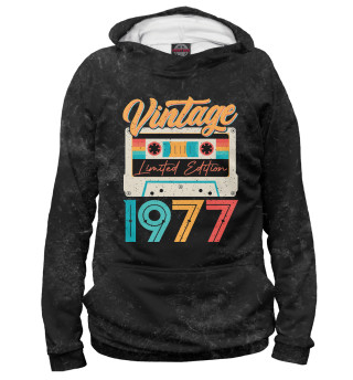 Мужское худи Vintage 1977 Awesome