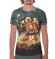 Мужская футболка Архангел Михаил с крестом