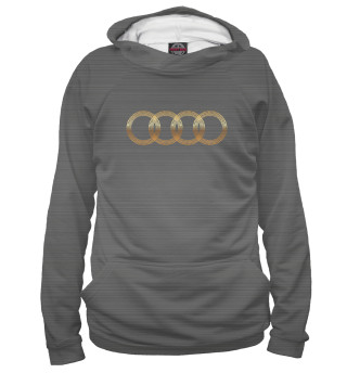 Мужское худи Audi gold