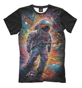 Мужская футболка Космический импрессионизм