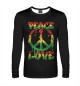 Мужской лонгслив Peace Love