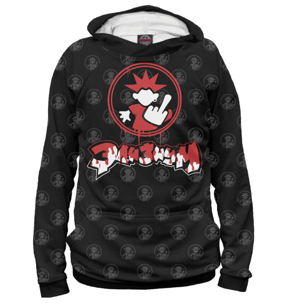 Женское худи с изображением Группа Элизиум цвета Белый