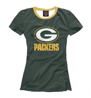 Женская футболка Green Bay Packers