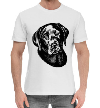 Хлопковая футболка для мальчиков Собака