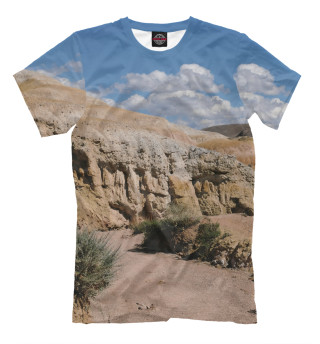 Мужская футболка Марс (ландшафт)