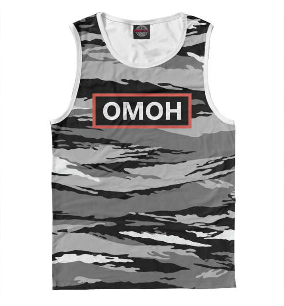 Майка для мальчика с изображением Полиция цвета Белый