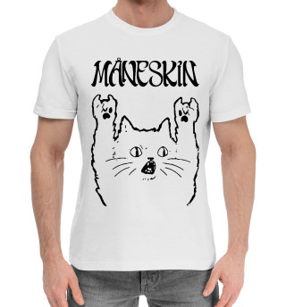 Хлопковая футболка для мальчиков Maneskin - Rock Cat
