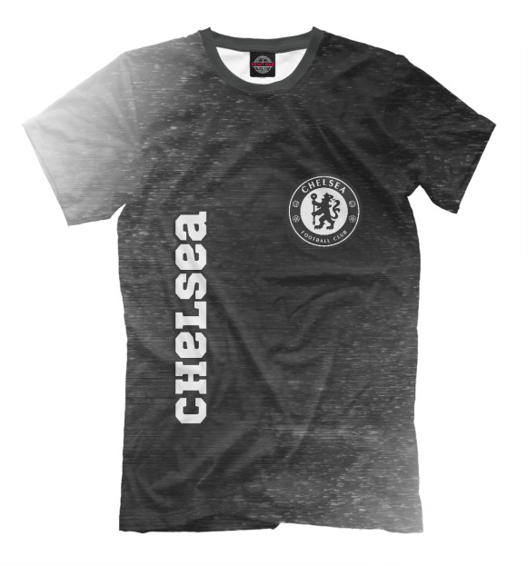 Мужская футболка с изображением Челси | Chelsea цвета Белый