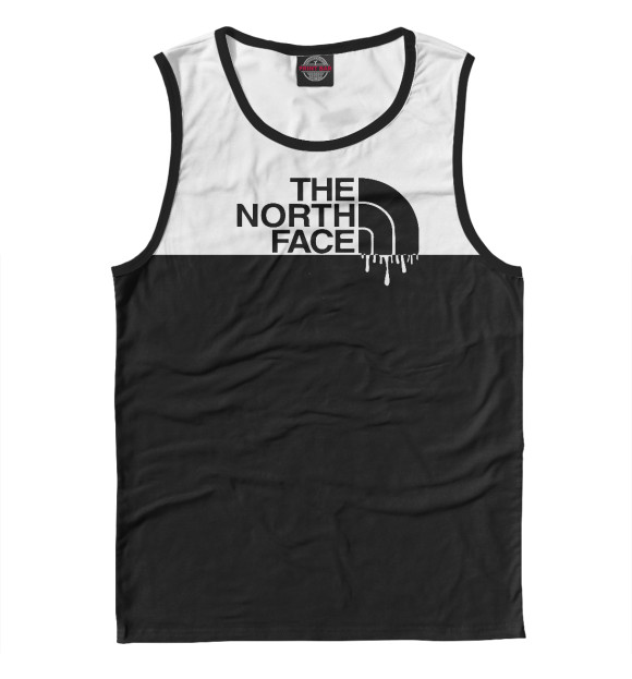Майка для мальчика с изображением The North Face цвета Белый