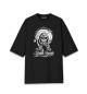 Мужская футболка оверсайз Santa Muerte