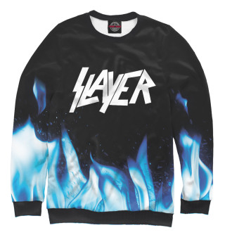 Мужской свитшот Slayer Blue Fire