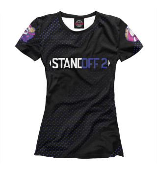 Женская футболка Standoff 2 - Санта