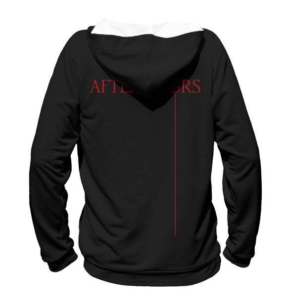 Мужское худи с изображением The Weeknd After Hours цвета Белый