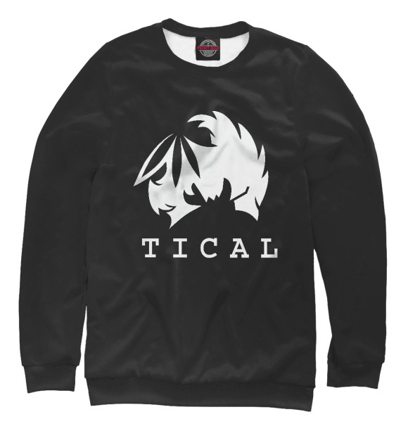 Женский свитшот с изображением Wu-Tang Tical цвета Белый
