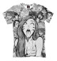 Футболка для мальчиков Belle Delphine Ahegao