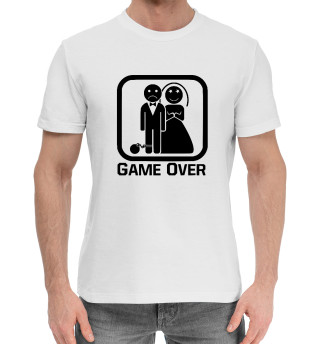 Хлопковая футболка для мальчиков Game Over