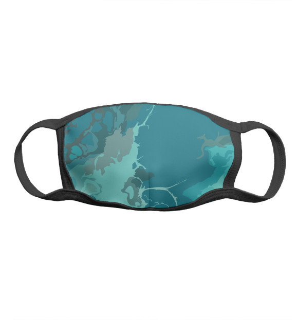 Маска тканевая с изображением Бриз цвета Белый