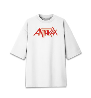 Мужская футболка оверсайз Anthrax