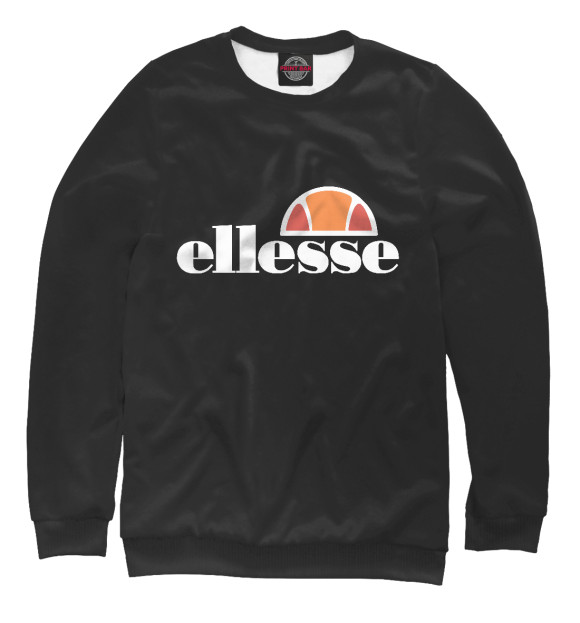 Женский свитшот с изображением Ellesse цвета Белый