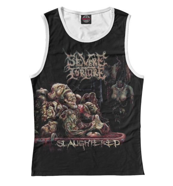 Майка для девочки с изображением Severet orture цвета Белый