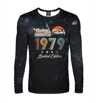 Мужской лонгслив Vintage 1979 Retro Limited