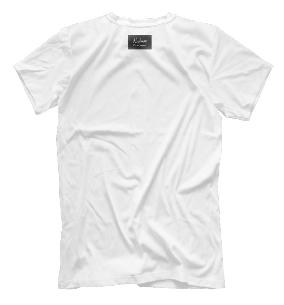Мужская футболка с изображением Design by Nolove цвета Белый