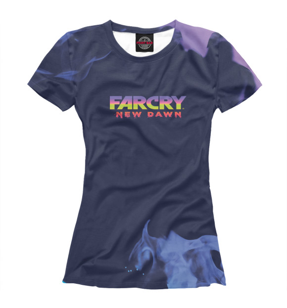 Женская футболка с изображением Far Cry цвета Белый